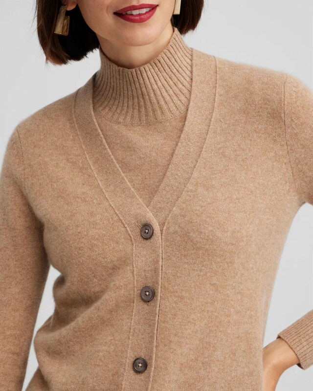Cashmere Cardigan Sweater - image 4